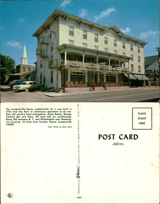 Lambertville House Inn, Lambertville, NJ