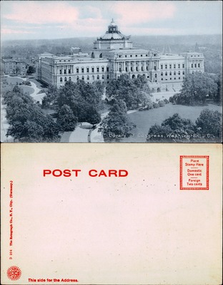 Library of Congress aerial view Washington DC