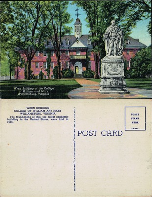 Wren Building College of William and Mary Williamsburg Virginia