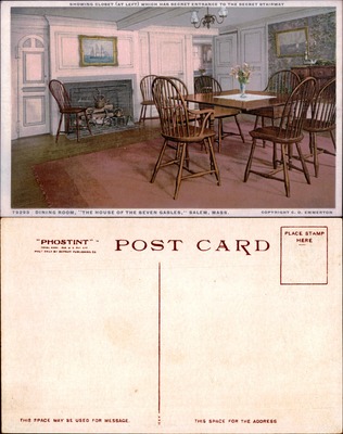 Dining Room, House of the Seven Gables, Salem Massachusetts
