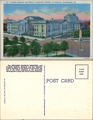 Franklin Institute Museum and Board of Education, Philadelphia, PA