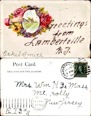 Greetings from Lambertville, NJ