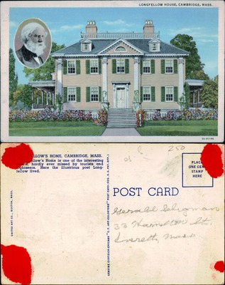 Longfellow's Home, Cambridge, MA