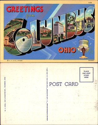 Greetings from Columbus, Ohio