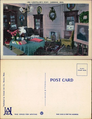 Longfellow's Study, Cambridge, MA