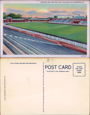 Stadium, William and Mary College, Williamsburg, VA, College of William and Mary