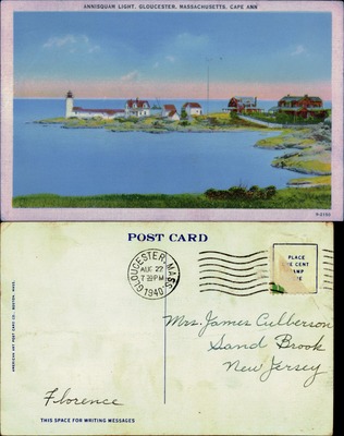 Annisquam Light, Gloucester, Massachusetts, Cape Ann