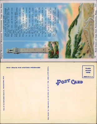 Pilgrim Memorial Monument and Sand Dunes, Provincetown, Cape Cod, MA