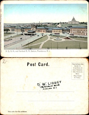 N.Y., N.H. and Hartford Railroad Station, Providence, RI