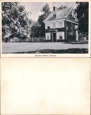 William Penn's Cottage, Pennsylvania