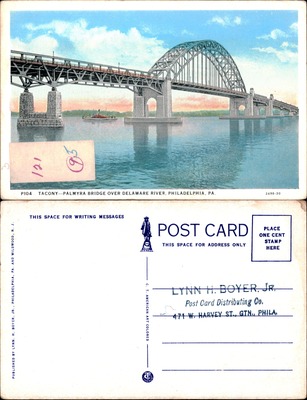 Tacony-Palmyra Bridge over Delaware River, Philadelphia, PA