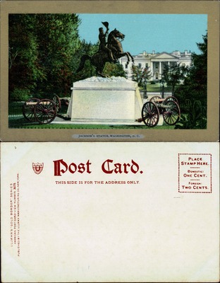 Jackson's Statue, Lafayette Square, Washington, D.C.