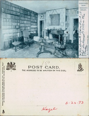 Emerson's Library, Concord, Mass.