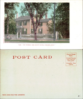 Thoreau and Alcott House, Concord, Mass.