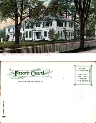 Home of Ralph Waldo Emerson, Concord, Mass.