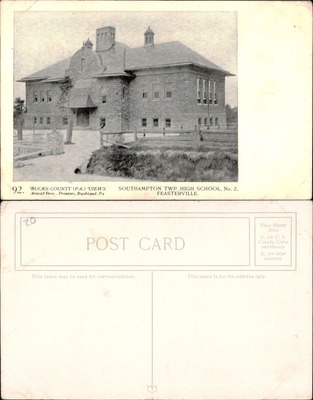 Arnold Bros #092 — Southampton Township High School No. 2, Feasterville, PA