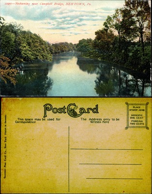 Neshaminy Creek near Campbell Bridge, Newtown, PA
