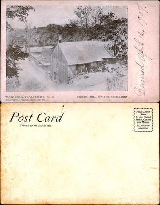 Arnold Bros #010 — Ewers' Mill on the Neshaminy, Bucks County PA