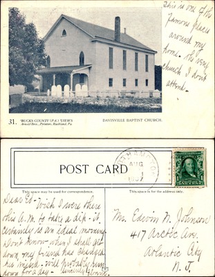 Arnold Bros #031 — Davisville Baptist Church, Bucks County PA