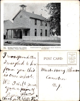 Arnold Bros #078 — Northampton Township High School, Richboro, Bucks County PA