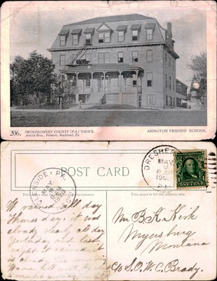 Arnold Bros #206 — Abington Friends' School Montgomery County Pennsylvania
