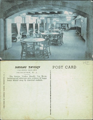 Nassau Tavern Yankee Doodle Tap Room Interior Princeton NJ