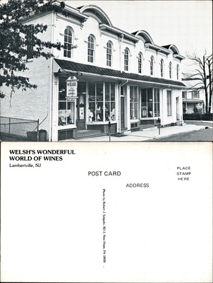Welsh's Wonderful World of Wines storefront Lambertville New Jersey