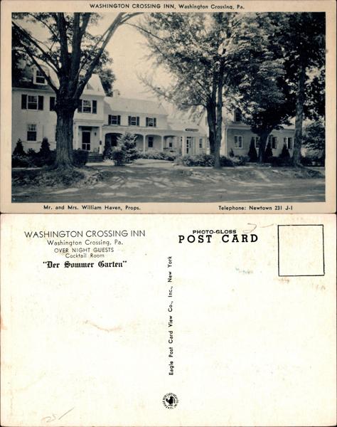 Historic Washington Crossing Inn