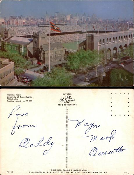UPenn - Aerial view of Franklin Field, UPenn