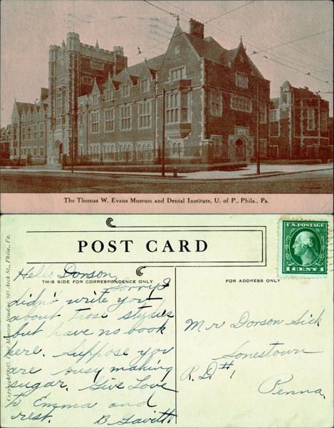 UPenn - Thomas W. Evans Museum, UPenn