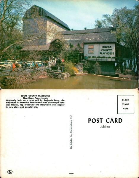 Bucks County Playhouse in New Hope, PA