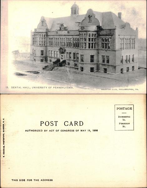 UPenn - Dental Hall, UPenn.