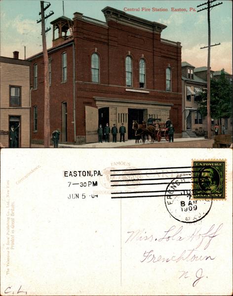 Central Fire Station in Easton, Pennsylvania