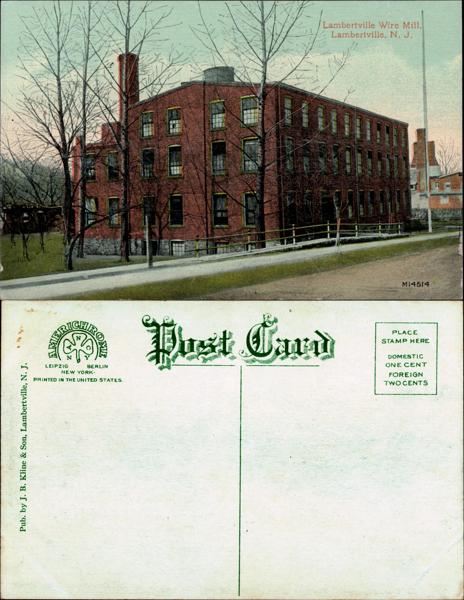 Lambertville Wire Mill in New Jersey