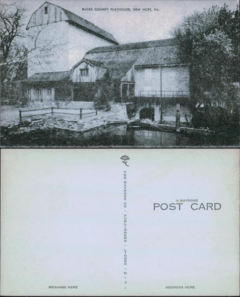 Bucks County Playhouse in New Hope, Pennsylvania