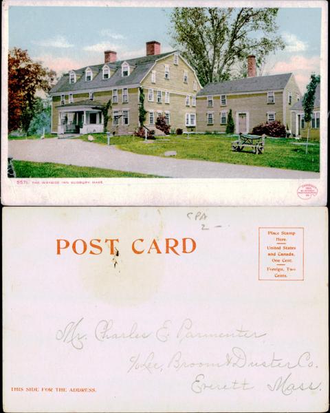 The Wayside Inn in Sudbury, Massachusetts