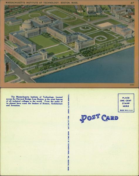 MIT - Aerial view of MIT campus in Boston