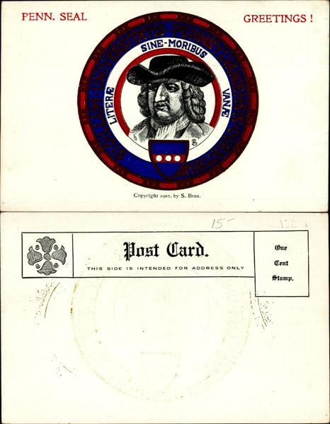 UPenn - UPenn Seal Postcard