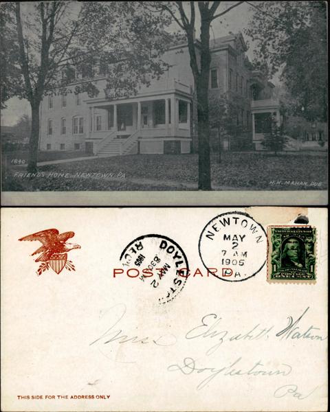 Historic Friends Home in Newtown, Pennsylvania