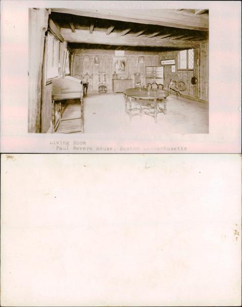 Living Room of Paul Revere House in Boston
