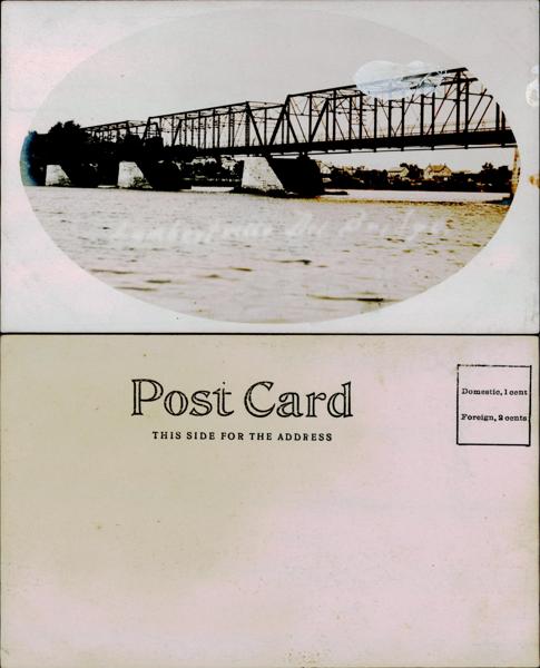 Historical bridge photograph