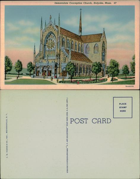 Immaculate Conception Church Postcard