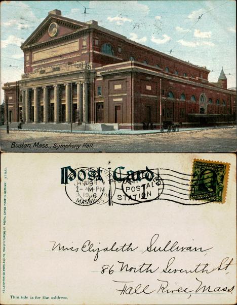 Symphony Hall, Boston