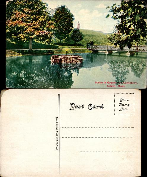 Greenlawn Cemetery Scene