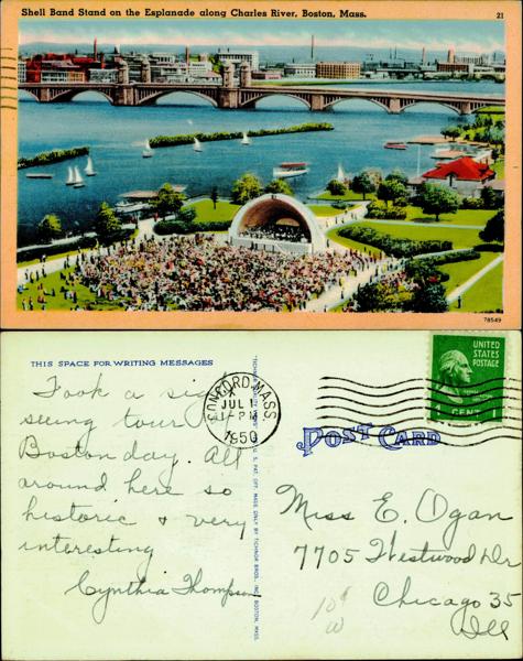 Shell Band Stand, Boston