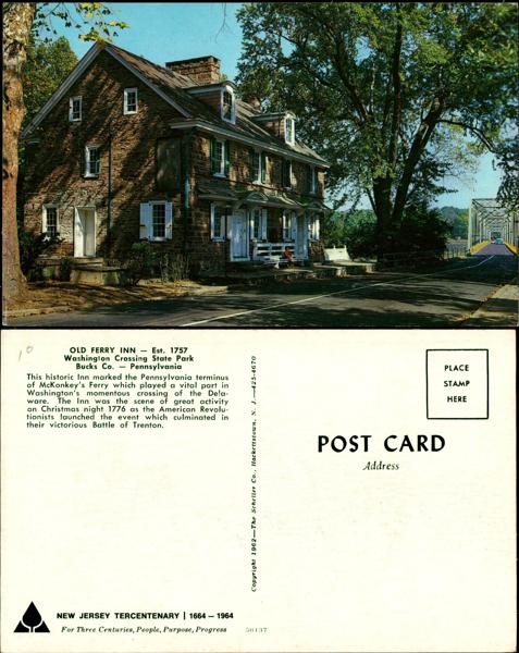 Old Ferry Inn Postcard