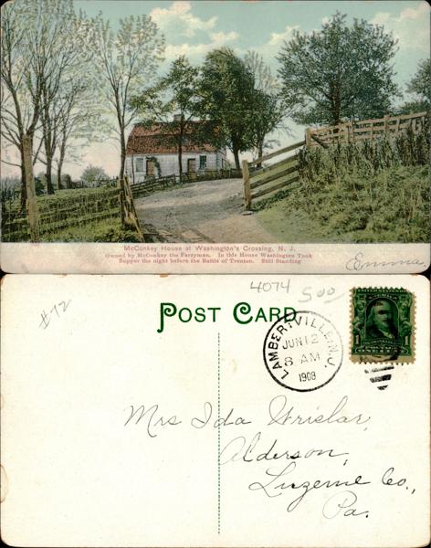 McConkey House Postcard