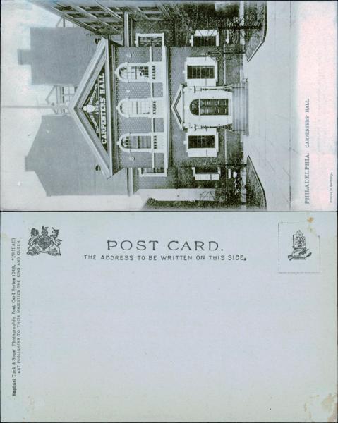 Carpenters' Hall Postcard
