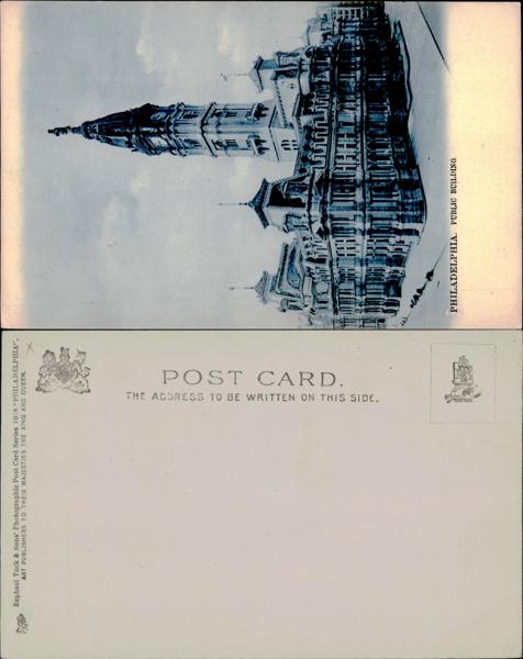 Philadelphia Public Building Postcard
