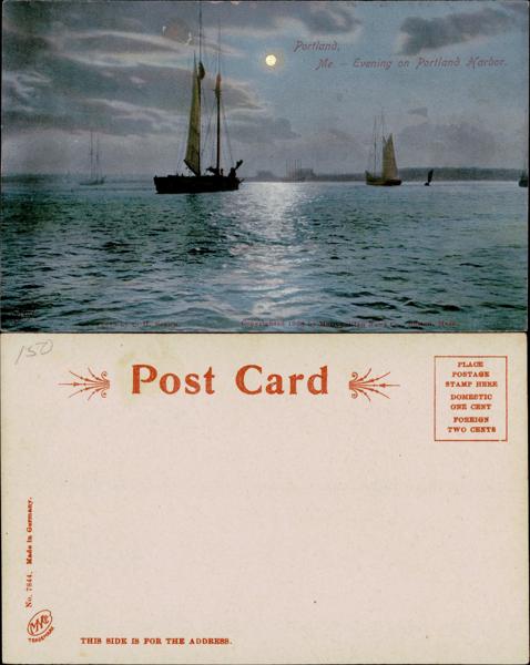 Evening at Portland Harbor